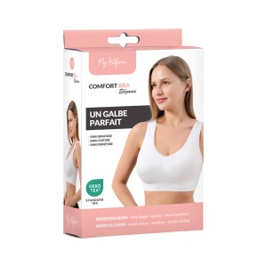 Pack brassière blanche COMFORT BRA Élégance My Actiforme